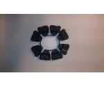 Kawasaki Z250A transmissierubbers / cush rubbers
